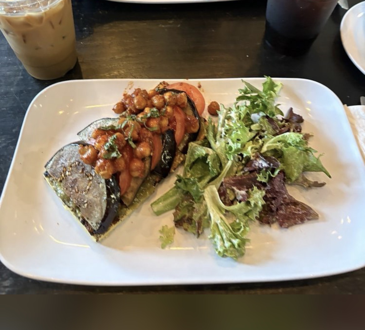 Eggplant Plate before MenuLens enhancement