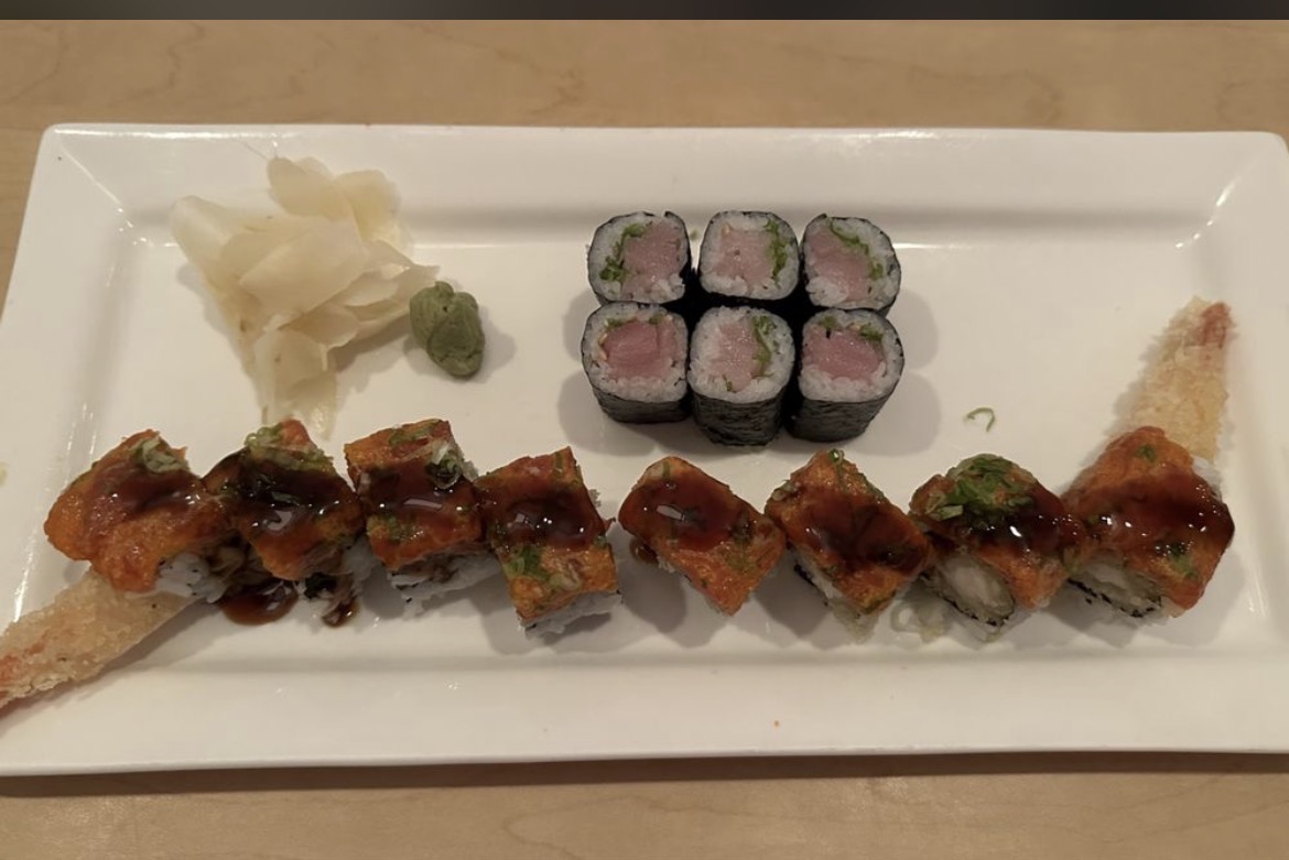 Sushi Platter before MenuLens enhancement